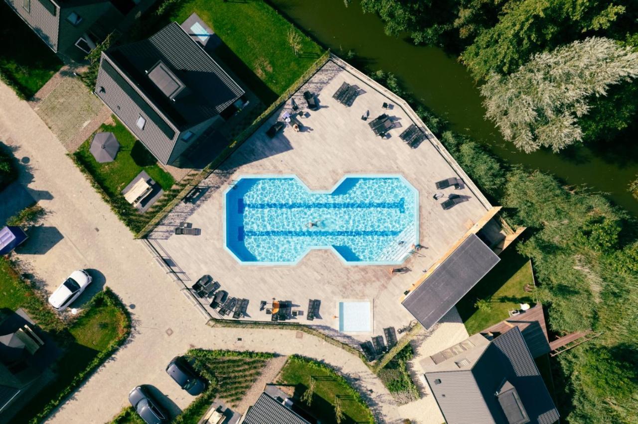 Chalet 516 Op Recreatiepark De Wielen Sint Maarten Kültér fotó
